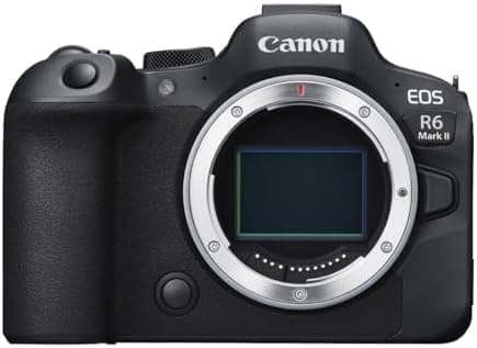 Canon EOS R6 Mark II Mirrorless Camera (Body Only), Full-Frame Camera, 24.2 Megapixel CMOS Sensor, Photo and…