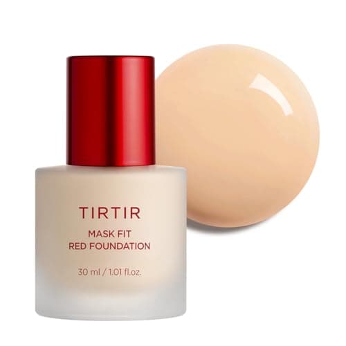 TIRTIR Mask Fit Red FoundationㅣLong Lasting Flawless Coverage, Energy Essence, Lightweight, Hydrating…