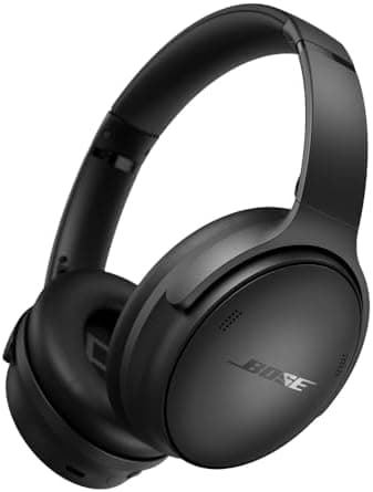 Bose QuietComfort Headphones - Wireless Bluetooth Headphones, Active Over Ear Noise Cancelling and Mic, USB-C…