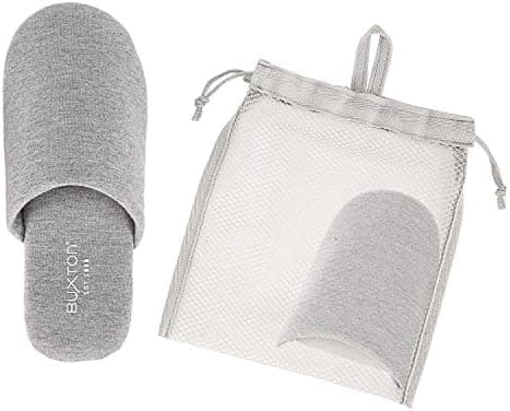 BUXTON EST. 1898 USA BUXTON Cozy Lightweight and Memory foam Indoor Slippers for Womens and Mens(unisex)…