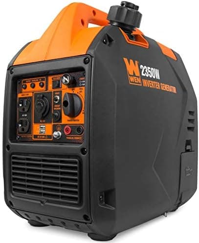 WEN Super Quiet 2350-Watt Portable Inverter Generator with Fuel Shut Off, Gasoline Power, Ultra Lightweight…