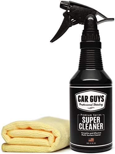 CAR GUYS Super Cleaner | Effective Car Interior Cleaner | Leather Car Seat Cleaner | Stain Remover for…