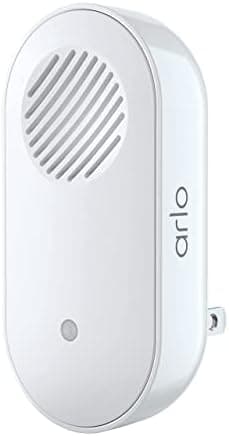 Arlo Chime 2, Built-in Siren, Audible Alerts, Customizable Melodies, Wi-Fi Connected, Compatible with…