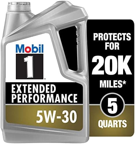 Mobil 1 Extended Performance Full Synthetic Motor Oil 5W-30, 5 Quart