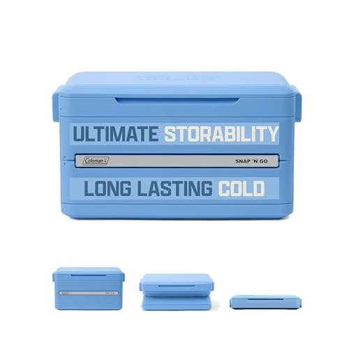 Coleman Snap N Go 35qt Collapsible Hard Cooler, Keeps ice Cold for up to 48 Hours, Holds up to 64 cans…