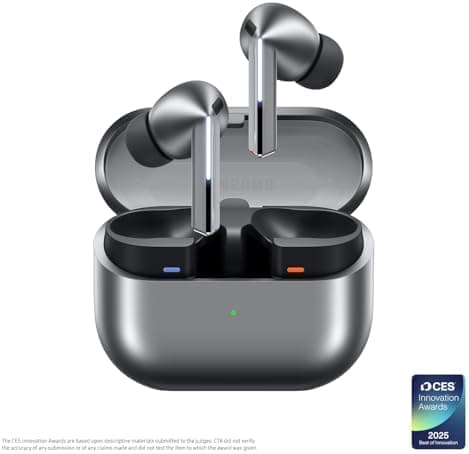 Samsung Galaxy Buds 3 Pro AI True Wireless Bluetooth Earbuds, Noise Cancelling, Sound Optimization, Redesigned Comfort Fit…