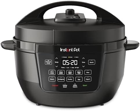 Instant Pot 7.5QT RIO Wide, 7-in-1 Electric Multi-Cooker, Pressure Cooker, Slow Cook, Rice, Steamer, Sauté…