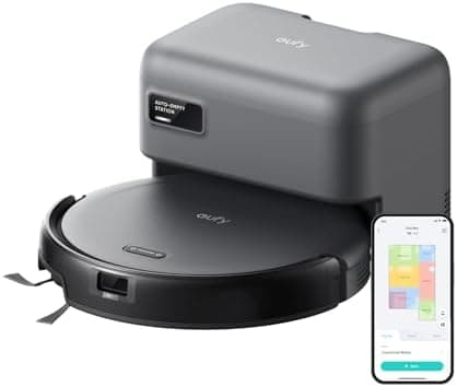 eufy Like-New C10 Robot Vacuum Self Emptying, 8 Weeks Hands Free, Advanced Smart Mapping with LiDAR…