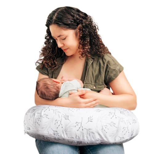 Boppy Nursing Pillow - Firm, Ergonomic U-Shaped Bottle and Breastfeeding Pillow with High Lift for Comfort…
