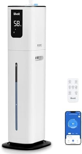 LEVOIT OasisMist 1000S (10L) Smart Humidifier for Home Large Room Bedroom, Last 100 Hours Suitable for Indoor…