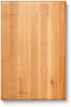 John Boos R-Board Series Rectangular Wooden Maple Cutting Board 18”x12” – 1.5” Thick, 10-lb Reversible…