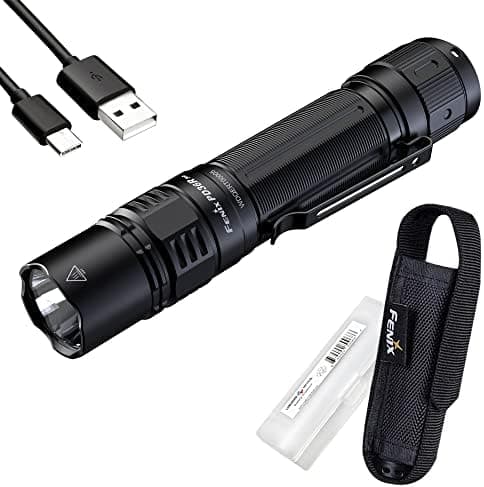 Fenix PD36R Pro High Lumen Tactical Flashlight, 2800 Lumen Dual Rear Switches USB-C Rechargeable with…