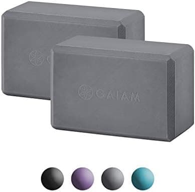 Gaiam Yoga Block - Supportive Latex-Free Eva Foam - Soft Non-Slip Surface with Beveled Edges for Yoga…