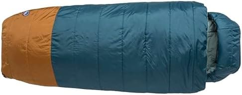 Big Agnes Echo Park Sleeping Bag - Extra Roomy, Deluxe Comfort Camping Bag with Padlok Sleeping Pad…