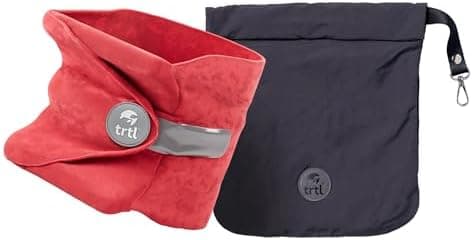 trtl Pillow - Scientifically Proven, Super Soft Neck Support Travel Pillow for Airplanes - Lightweight and…