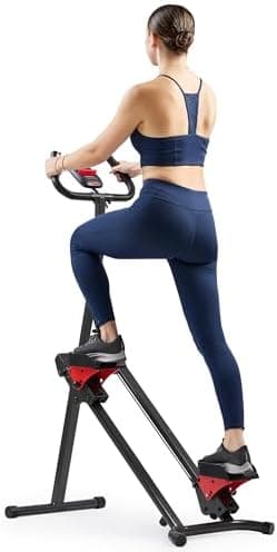 Sunny Health & Fitness Stair Stepper & Climber Exercise Equipment for Home Workout, Compact Cardio Training…