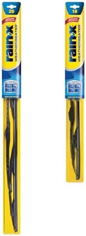 Rain-X 820145 WeatherBeater Wiper Blades, 26" and 18" Windshield Wipers (Pack of 2), Automotive Replacement…
