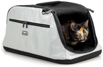 Sleepypod Air in-Cabin Pet Carrier, Glacier Silver
