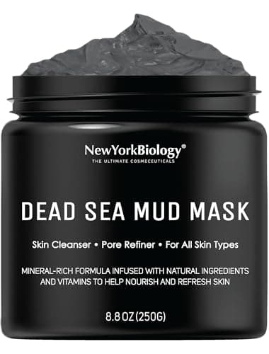 New York Biology Dead Sea Mud Mask for Face and Body | Spa Quality Pore Refiner for Oily Skin | Natural…
