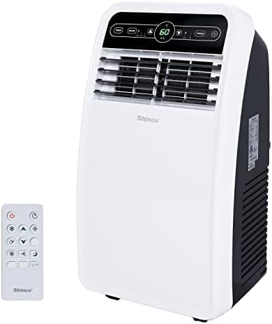 Shinco 8,000 BTU Portable Air Conditioner, AC Unit with Built-in Cool, Dehumidifier & Fan Modes for Room up…