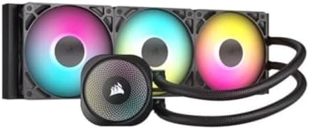 CORSAIR Nautilus 360 RS ARGB Liquid CPU Cooler – 360mm AIO – Low-Noise – Direct Motherboard Connection –…
