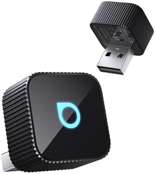 Ottocast Mini Cube 3.0 Wireless CarPlay & Android Auto Adapter 2026– Plug & Play, Fast Auto-Reconnect (Black)