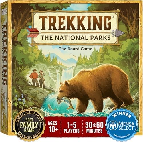 Underdog Games Trekking The National Parks - Award-Winning Family Board Game for Kids Ages 10+ - Easy to…