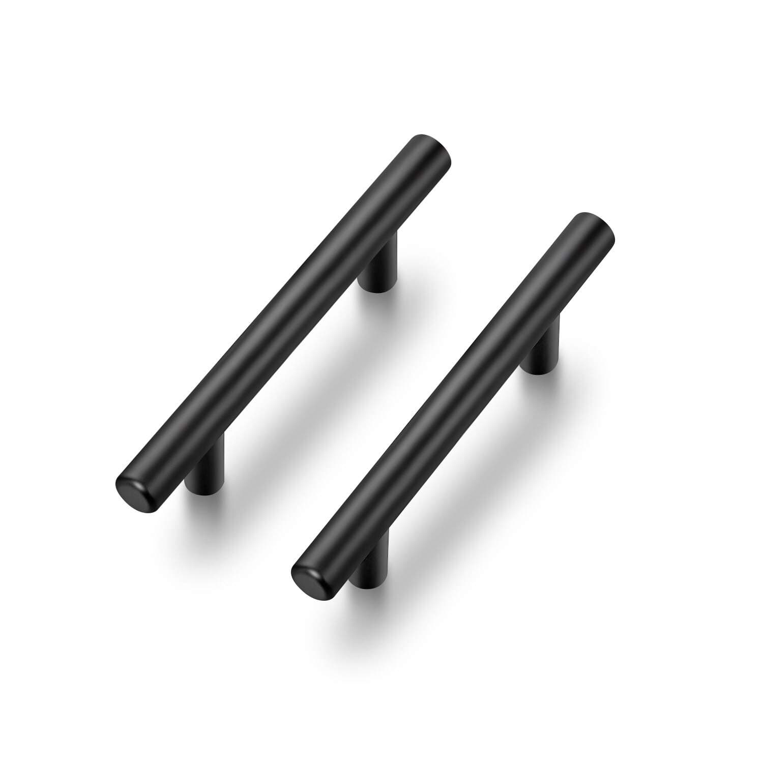 Ravinte 30 Pack | 5 Inch Cabinet Pulls Matte Black Stainless Steel Kitchen Drawer Pulls Cabinet Handles 5…