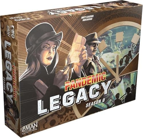 Pandemic Legacy Season 0 Board Game - Uncover Cold War Secrets and Save Humanity! Cooperative Strategy Game…