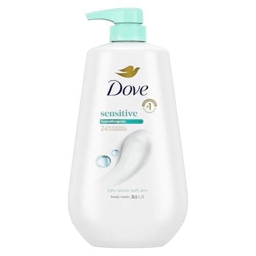 Dove Body Wash with Pump Sensitive Skin For 24hr Lotion-Soft Skin Moisturizing Skin Cleanser Gentle…