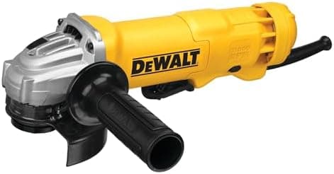 DEWALT Angle Grinder, 4.5 Inch, 11 Amp, 11,000 rpm, With Paddle Switch, Ergonomic Compact Design Grinder Tool…