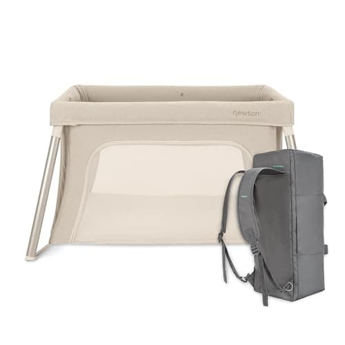 Newton Baby Compact Travel Crib & Play Yard | Breathable & Washable Mattress, Foldable Carry-On Size…