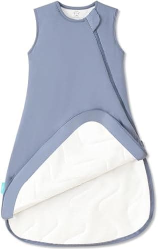 PurComfy Supersoft Sleep Sack 1.0 TOG, Premium Bamboo Viscose Baby Sleeping Bag 2-Way Zipper Sleep Sack Baby…