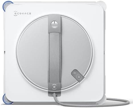 ECOVACS WINBOT W2S Window Cleaning Robot, Intelligent Edge-to-Edge Cleaning with TruEdge Scrubbers, 3 Water…