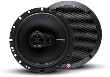 Rockford Fosgate Prime R165X3 6.5" 3-Way Full Range Coaxial Speakers (Pair)