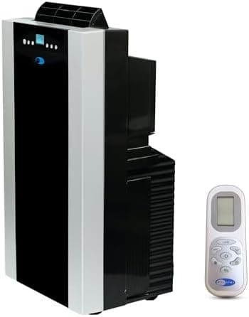 Whynter Portable Air Conditioner 14,000 BTU with Dual Hose Dehumidifier & Cooling Fan for 500 Sq Ft Rooms…