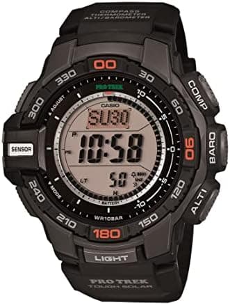 Casio Men's Pro Trek PRG-270-1 Tough Solar Triple Sensor Multifunction Digital Sport Watch