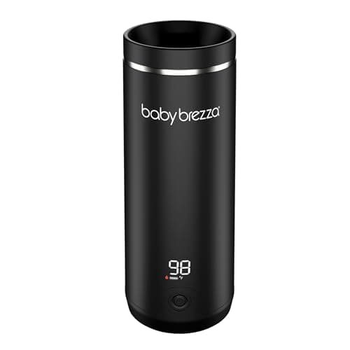Baby Brezza Portable Warmer – 3X Faster Baby Bottle Warming - Travel Breastmilk and Formula Warmer - Safe…
