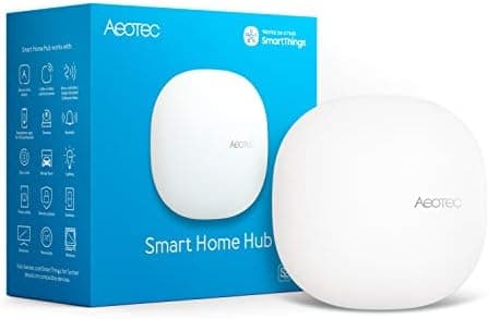 Aeotec Smart Home Hub, Works as a SmartThings Hub, Z-Wave, Zigbee, Matter Gateway, Compatible with Alexa…
