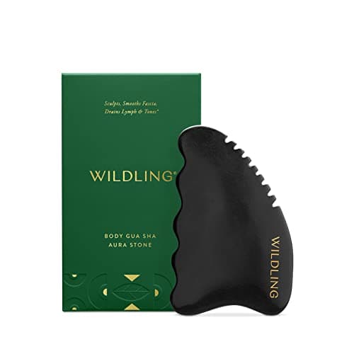 Wildling Aura Stone Gua Sha Body Stone I Body Massage Stone to Tighten, Tone, Sculpt + Smooth I Patented…
