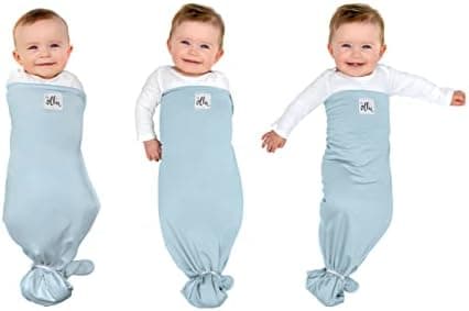 The Ollie Swaddle – Adjustable Baby Swaddle for Newborns | Pediatrician-Approved for Safe Sleep | Easy…