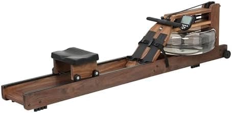 WaterRower Walnut Rowing Machine with S4 BLE Monitor | USA Made Water Rower | Original Handcrafted Erg Machine for Home Use & Gym…