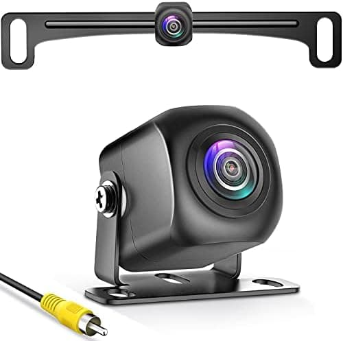 PixelMan Backup Camera,AHD 1080P Metal 170 Degree Wide Angle Rearview Reversing Camera,PMD2A-S Clear Night…