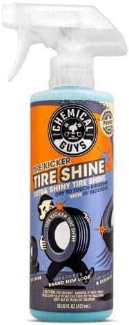 Chemical Guys Tire Kicker Sprayable Extra Glossy Tire Shine Spray, Dry-to-Touch Dressing - Restores Wet Look…