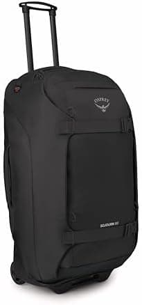 Osprey Sojourn 28"/80L Wheeled Travel Backpack with Harness, Black Bluesign Bluesign Bluesign