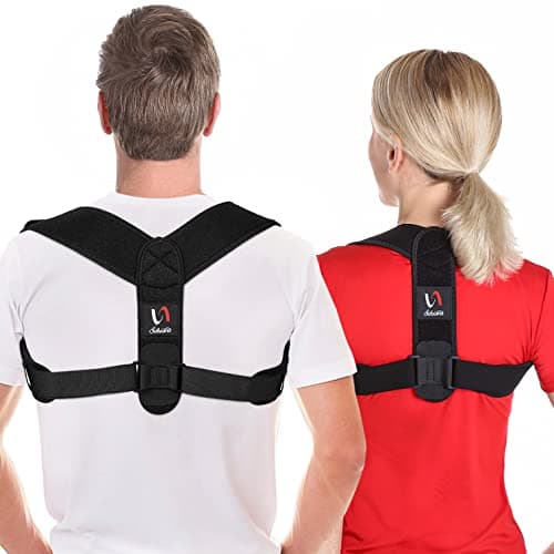 Schiara Posture Corrector for both Men and Women, Comfortable Upper and Back Brace, Adjustable Back…