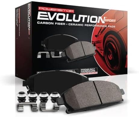 PowerStop Front Brake Pads For Cadillac Escalade 2008-20 |XTS 2013-19 |Chevrolet Silverado 1500 2006-18…