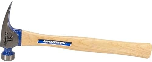 VAUGHAN CF4 California Framer Hammer, 16 oz Milled, Nail Starter, Made In The USA, VN11800