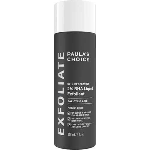 Paula's Choice SKIN PERFECTING 2% BHA Liquid Exfoliant with Salicylic Acid, Facial Polish for Pores, Wrinkles…