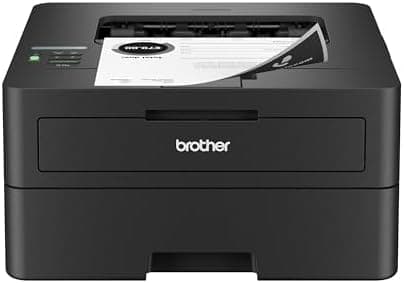 Brother HL-L2460DW Wireless Compact Monochrome Laser Printer with Duplex, Mobile Printing, Black & White…